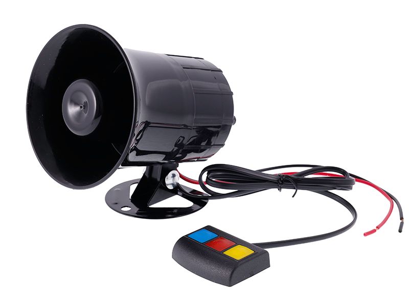Syrena 12V 100W, Carmotion, 3-tonowa, 1 szt.