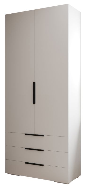 Szafa 2D3S Abiks INOVA z szufladami szer.100cm wz.1 biały 1szt.