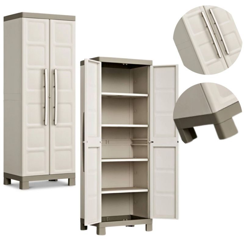 Szafa gospodarcza Keter Excellence Tall Indoor Cabinet 182 cm 4 półki 1 szt