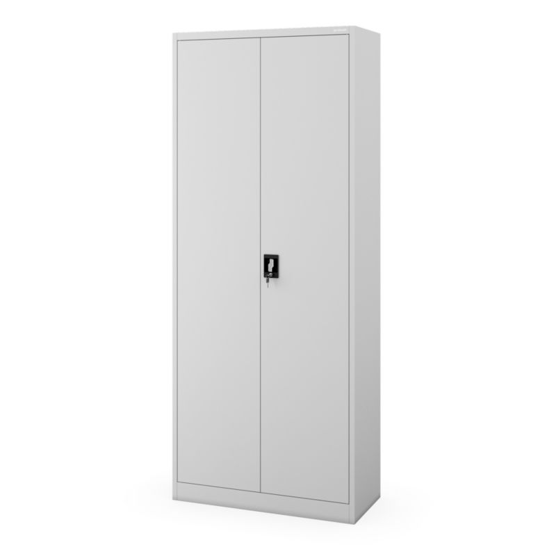 Szafa gospodarcza zamykana DAWID 220 H2200 900 x 2200 x 450 mm szara 1szt