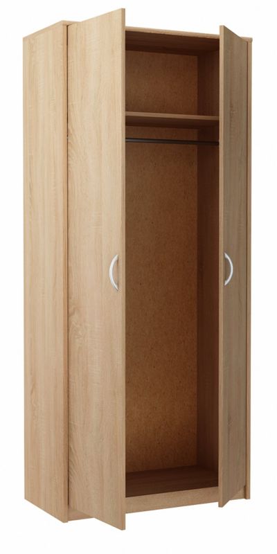 Szafa Matkam 85 cm 2D1P regał Rob dąb sonoma 1 szt.