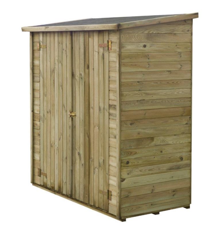 Szafa ogrodowa narzędziowa ALTANKA 1,66x0,82 m H.1,86 - drewniana, z podłogą i tylną ścianą, 1szt.