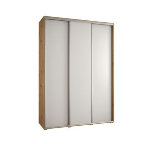 Szafa przesuwna Abiks DAVOS 1 wysoka szer.180cm artisan/biały/srebrny 1szt.