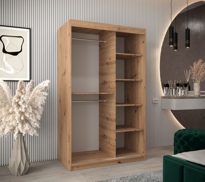 Szafa przesuwna Garderoba Abiks Verona 1 120 artisan + artisan 1 szt.