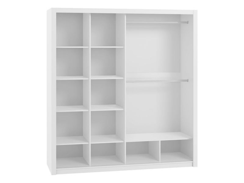 Skříň posuvná se zrcadlem MIRJAN 24 Bono SZ220 dub klášter 1 ks.