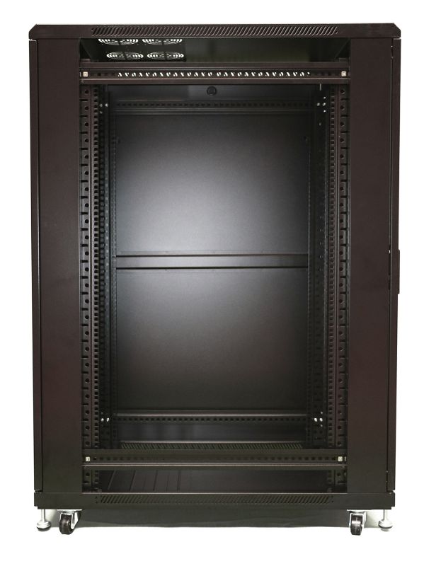 Szafa rack Extralink 37U 600x600 Czarna stojąca