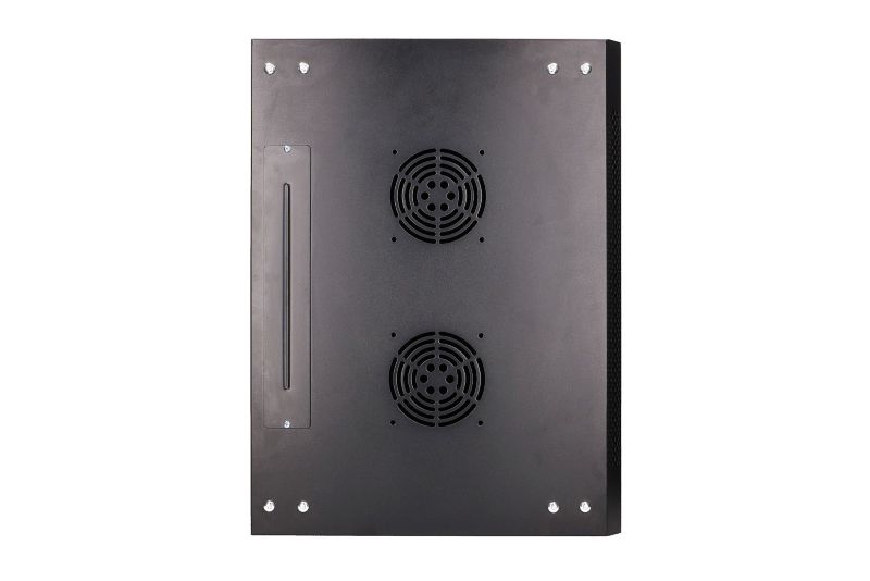 Szafa rack Extralink 4U 600x450 Czarna montowana na ścianie