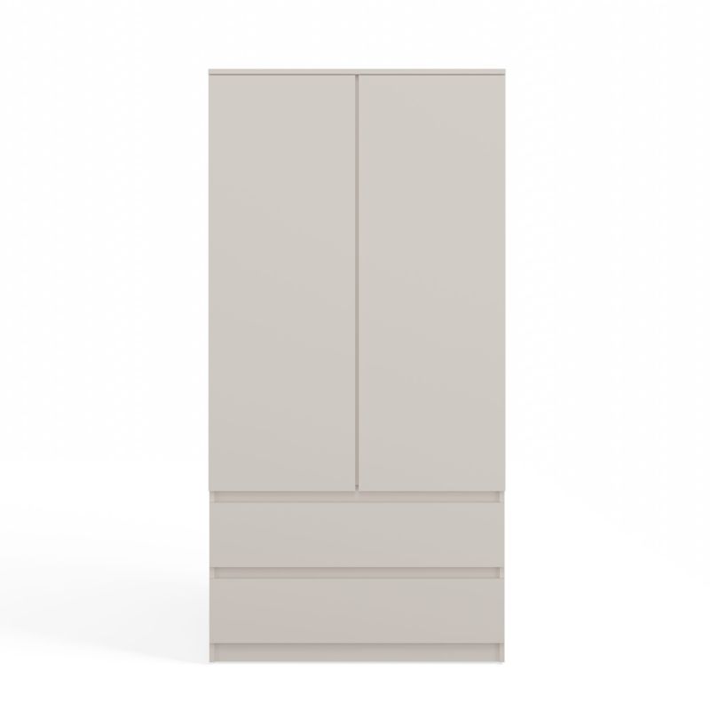 Szafa Topeshop Garderoba Malwa Ss-90 Kaszmir Beż 50x90x180 cm 1 szt.