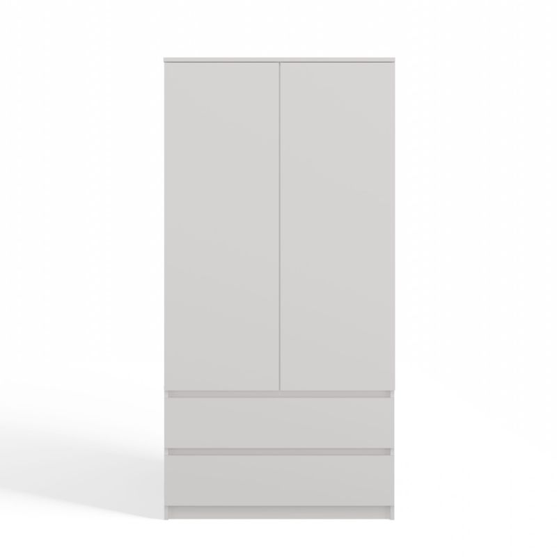 Szafa Topeshop Garderoba SS-90 Biała 50x90x180 cm 1 szt.
