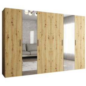 Szafa uchylna Abiks BARI 2 300 wys. 202 cm Artisan + u. Srebrny 1 szt
