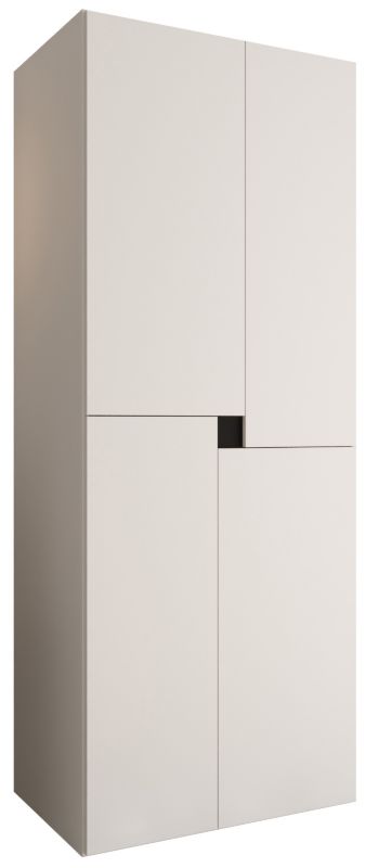 Szafa uchylna otwierana Abiks TEMPO 80 wys 203 cm Biały 1 szt