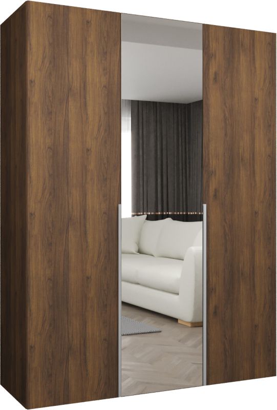 Szafa uchylna otwierana ALICANTE 2 150 wys 202 cm Orzech Warmia + Kaszmir 1 szt