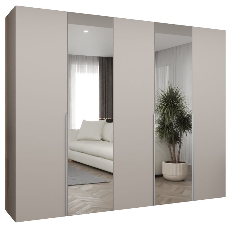 Szafa uchylna otwierana ALICANTE 2 250 wys 202 cm Kaszmir + Kaszmir 1 szt