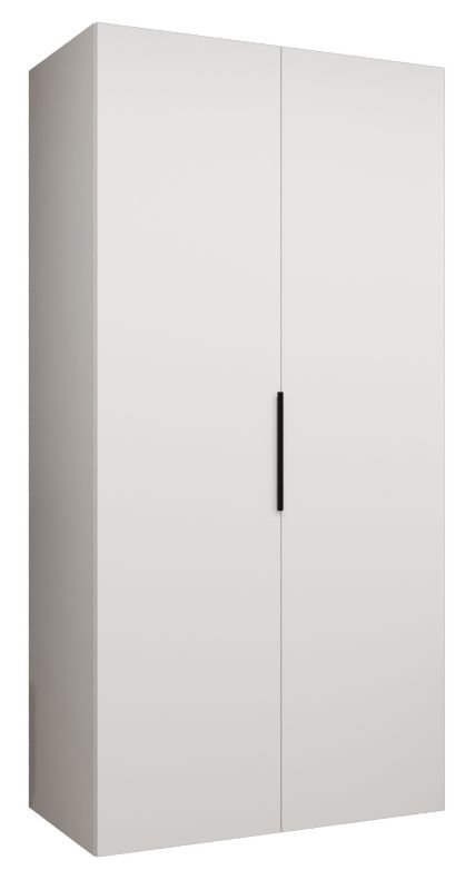 Szafa uchylna otwierana MARBELLA 1 100 wys 202 cm Biały + Czarny 1 szt