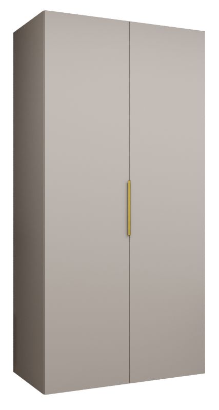 Szafa uchylna otwierana MARBELLA 1 100 wys 202 cm Kaszmir + Złoty 1 szt