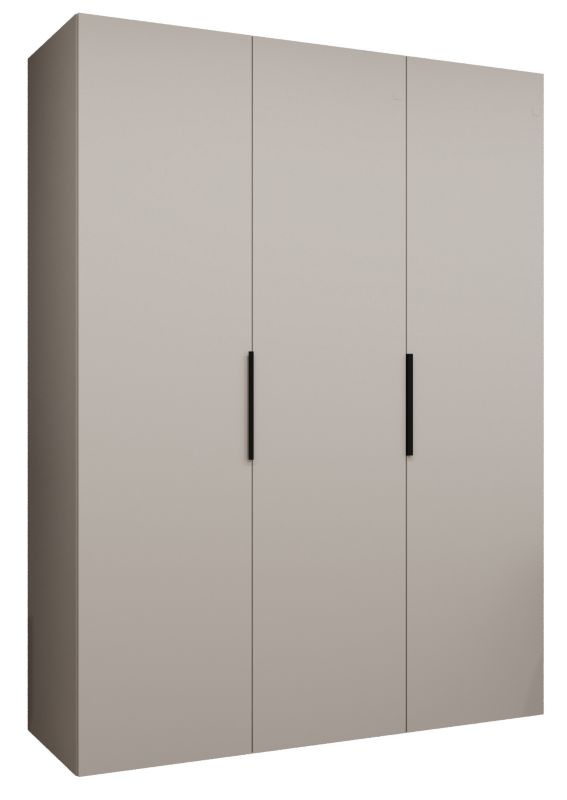 Szafa uchylna otwierana MARBELLA 1 150 wys 202 cm Kaszmir + Czarny 1 szt