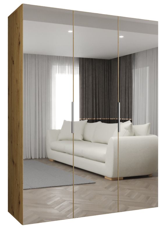 Szafa uchylna otwierana MARBELLA 3 150 wys 202 cm Artisan + Kaszmir 1 szt