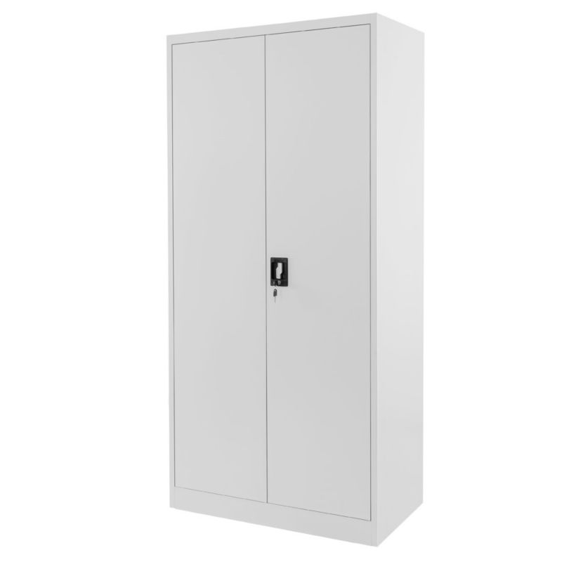 Szafa warsztatowa narzędziowa metalowa Werkberg W-101S S/S dwudrzwiowa 90x40x185 cm skręcana szara 1szt.