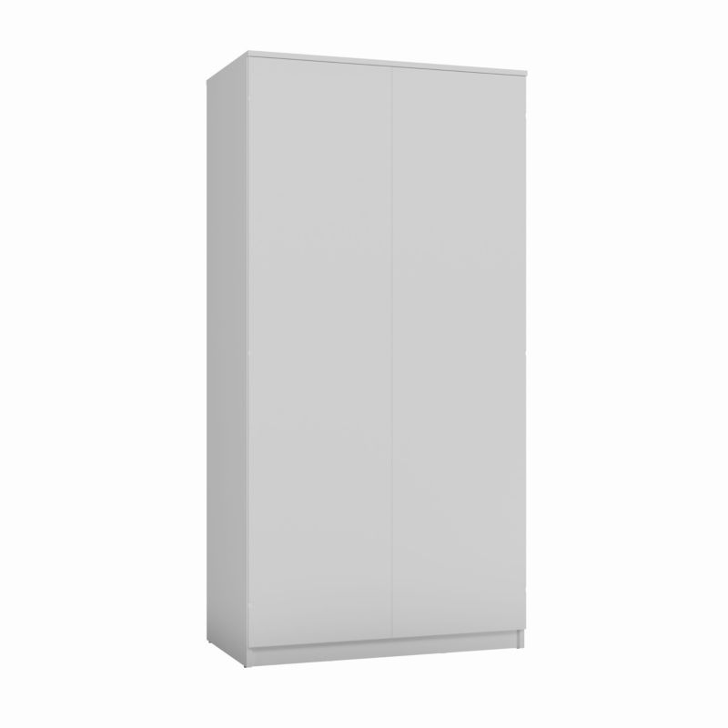 SzafaTopeshop Drzwi Półki SD-90 Biała Garderoba 50x90x180 cm 1 szt.