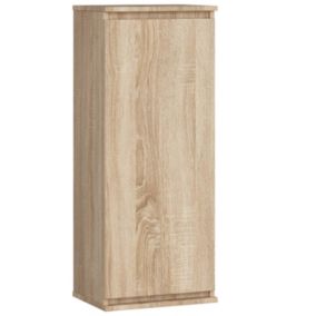 Szafka Akord W40 Dąb Sonoma 40 cm 1 drzwi kolor Dąb Sonoma mat 3 półki 40x30x99 cm 1 szt.
