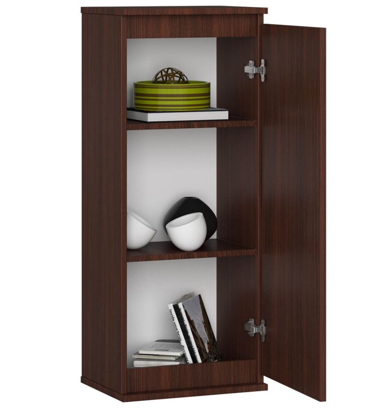 Szafka Akord W40 Wenge 40 cm 1 drzwi kolor Wenge mat 3 półki 40x30x99 cm 1 szt.