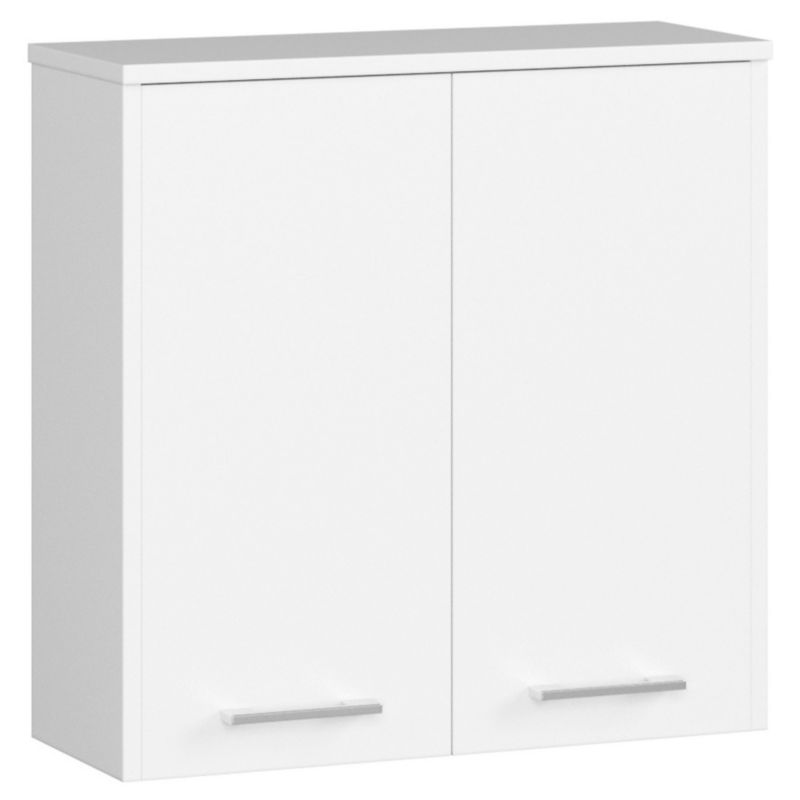 Szafka łazienkowa Akord Fin Biała 60 cm 2 drzwi kolor Biały mat 2 półki 60x22,5x60 cm 1 szt.