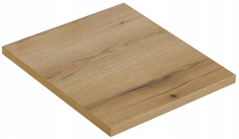 Szafka łazienkowa Comad Nova Coast Evoke 50 cm wisząca z blatem dąb 1 szt.