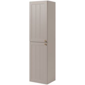 Szafka łazienkowa Furnidea 136 cm słupek wiszący kaszmir GUSTO 1 szt.