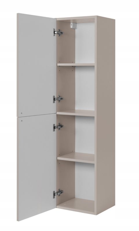 Szafka łazienkowa Furnidea 136 cm słupek wiszący kaszmir GUSTO 1 szt.