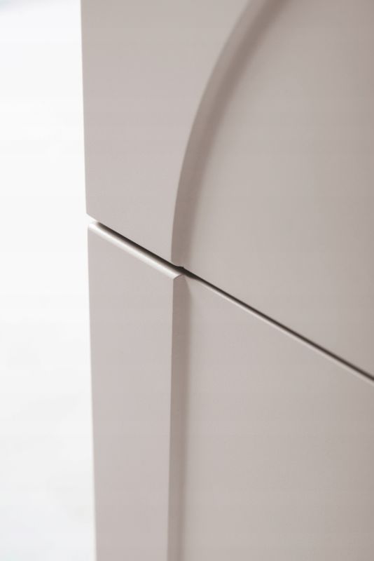 Szafka łazienkowa Furnidea 160 cm kaszmir gałka AURA 1 szt.