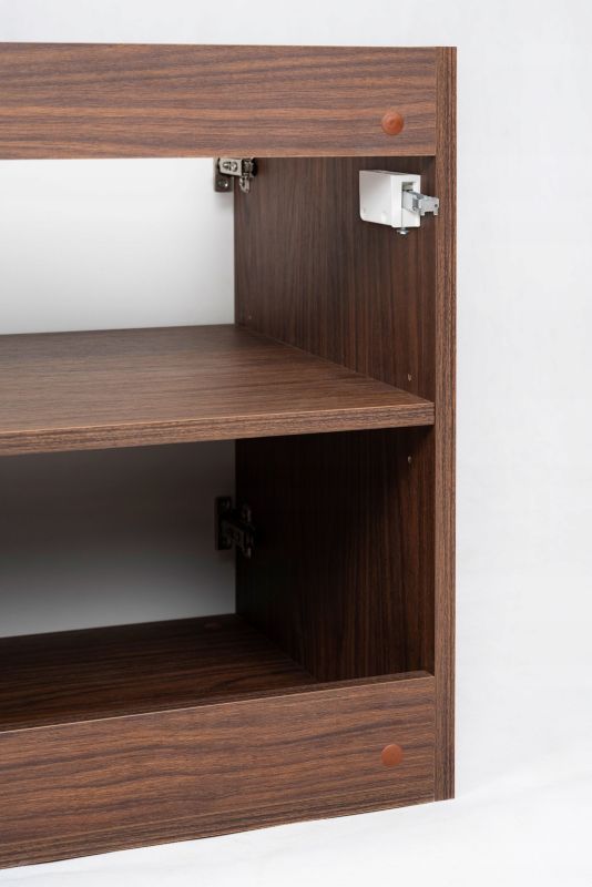 Szafka łazienkowa Furnidea 160 cm z blatem orzech Flow 1 szt.
