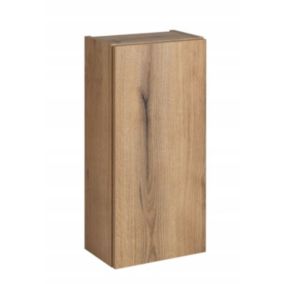 Szafka łazienkowa Furnidea 20 cm wisząca ryflowany front dąb coast evoke Nova Oak 1 szt.