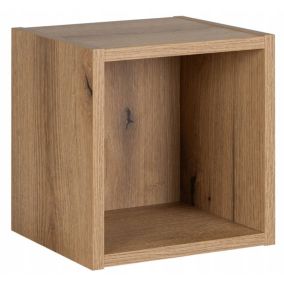 Szafka łazienkowa Furnidea 25 cm wisząca kostka otwarta dąb coast evoke Nova Oak 1 szt.