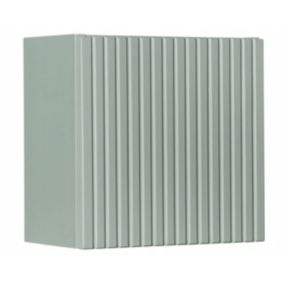 Szafka łazienkowa Furnidea 30 cm kwadrat wisząca szałwia ryflowany front LINE REED GREEN 1 szt.