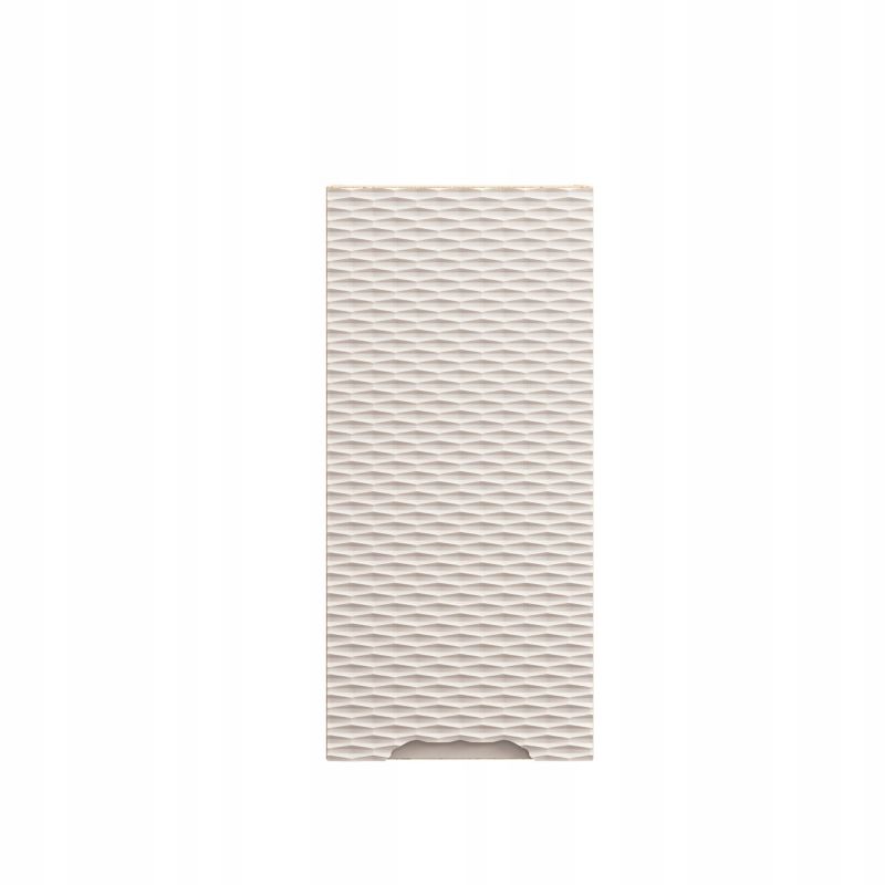 Szafka łazienkowa Furnidea 35 cm wisząca 1 drzwi beżowa front 3D Ocean 1 szt.
