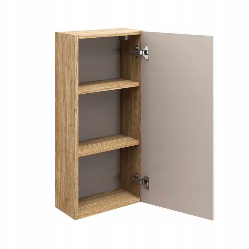 Szafka łazienkowa Furnidea 35 cm wisząca 1 drzwi beżowa front 3D Ocean 1 szt.