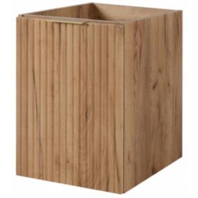 Szafka łazienkowa Furnidea 40 cm wisząca pod umywalkę dąb craft Flow 1 szt.