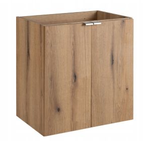 Szafka łazienkowa Furnidea 50 cm wisząca pod umywalkę 2 drzwi dąb coast evoke NOVA OAK 1 szt.