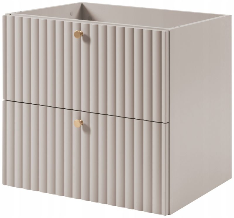 Szafka łazienkowa Furnidea 60 cm kaszmir mat BELLO 1 szt.