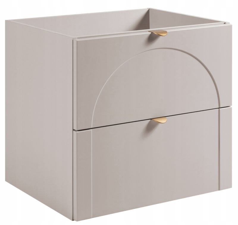 Szafka łazienkowa Furnidea 60 cm kaszmir uchwyt AURA 1 szt.