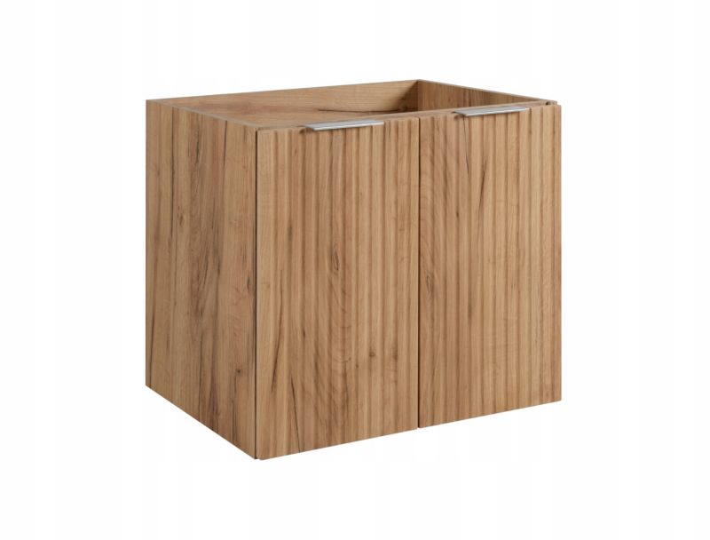 Szafka łazienkowa Furnidea 60 cm wisząca pod umywalkę dąb craft Flow 1 szt.