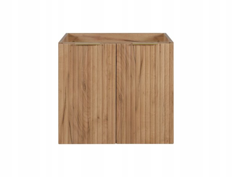 Szafka łazienkowa Furnidea 60 cm wisząca pod umywalkę dąb craft Flow 1 szt.