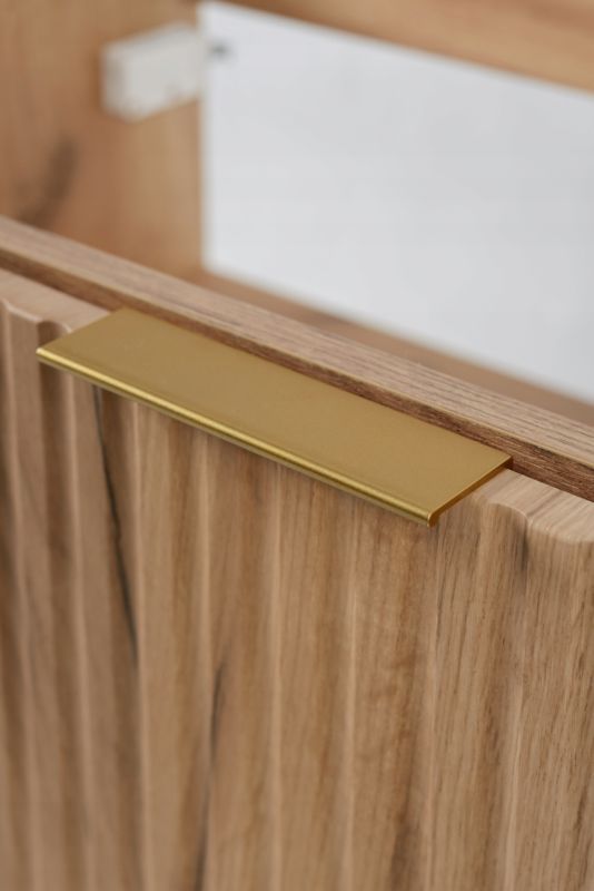 Szafka łazienkowa Furnidea 60 cm wisząca pod umywalkę dąb craft Flow 1 szt.