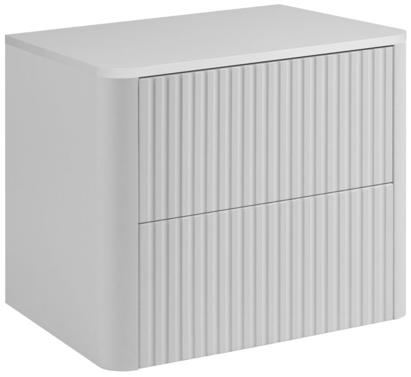 Szafka łazienkowa Furnidea 60 cm z blatem biała Linea 1 szt.