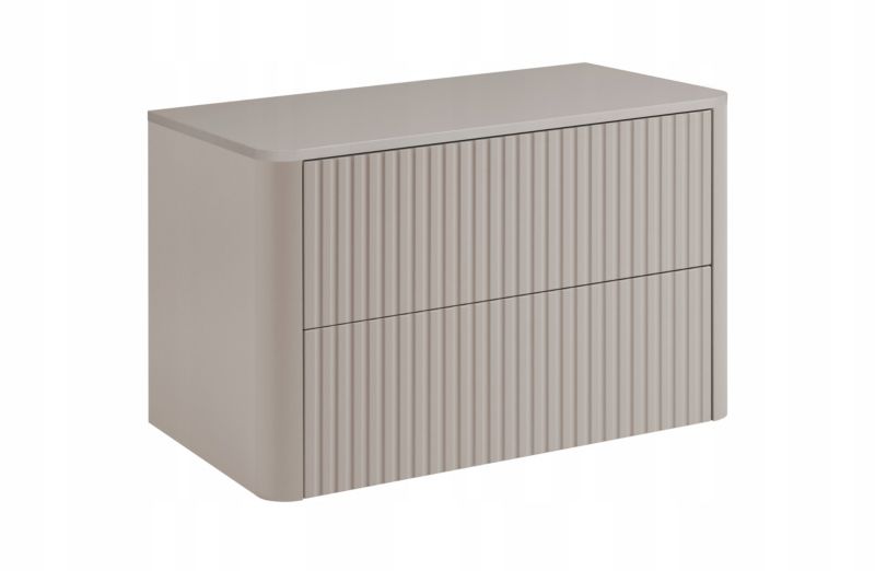 Szafka łazienkowa Furnidea 80 cm z blatem kaszmir Linea 1 szt.