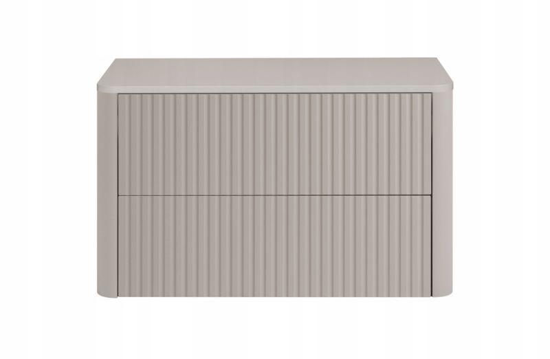 Szafka łazienkowa Furnidea 80 cm z blatem kaszmir Linea 1 szt.