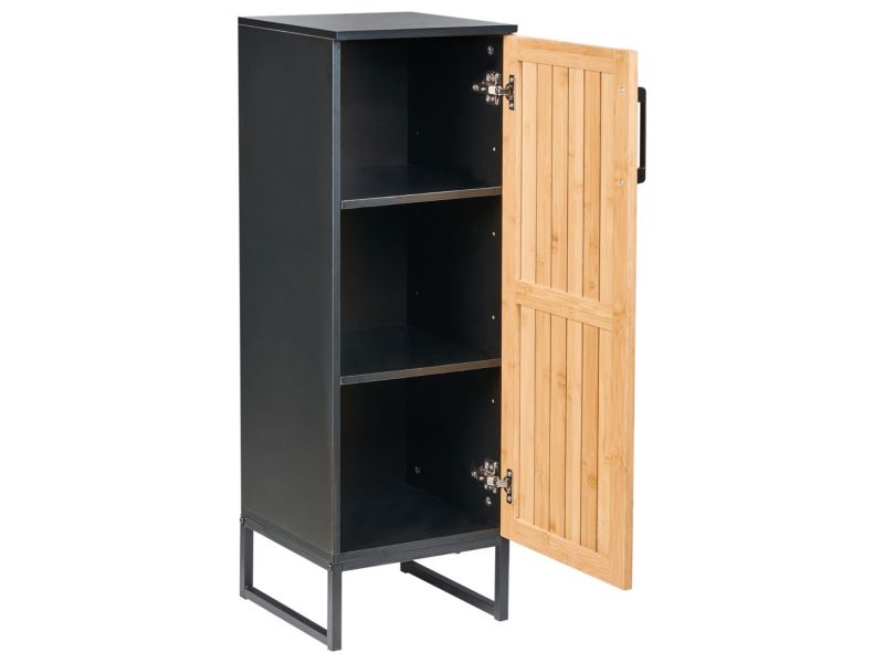 Szafka łazienkowa Miscanti 30 cm Bambus Jasnobrązowy 1 szt.