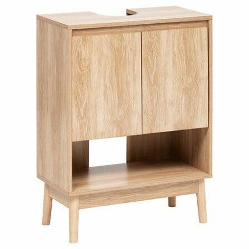 Szafka łazienkowa pod umywalkę Abana 5FIVE SIMPLY SMART stojąca naturalny dąb 60 cm klasyczna skandynawska 1 szt.