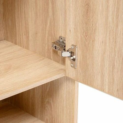 Szafka łazienkowa pod umywalkę Abana 5FIVE SIMPLY SMART stojąca naturalny dąb 60 cm klasyczna skandynawska 1 szt.