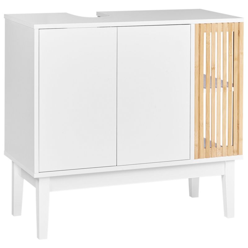 Szafka łazienkowa pod umywalkę Nubes 80 cm Biały 1 szt.